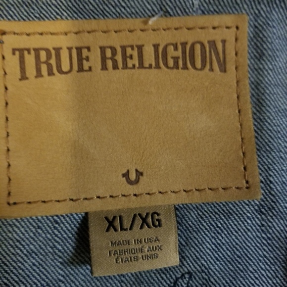 ⛔⛔SOLD⛔⛔True Religion Jimmy Patchwork jacket - Picture 7 of 8